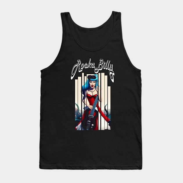 Rockabilly Tank Top by MckinleyArt